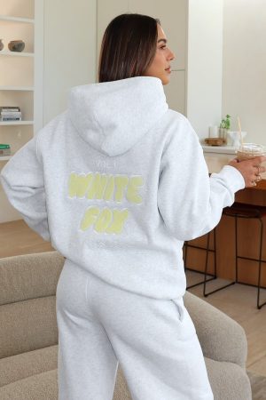 Vol. 1 Oversized Hoodie Grey Marle