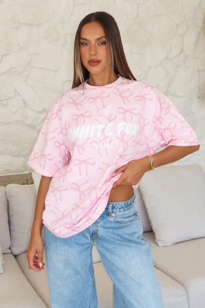Vol. 1 Oversized Tee Posy Bow