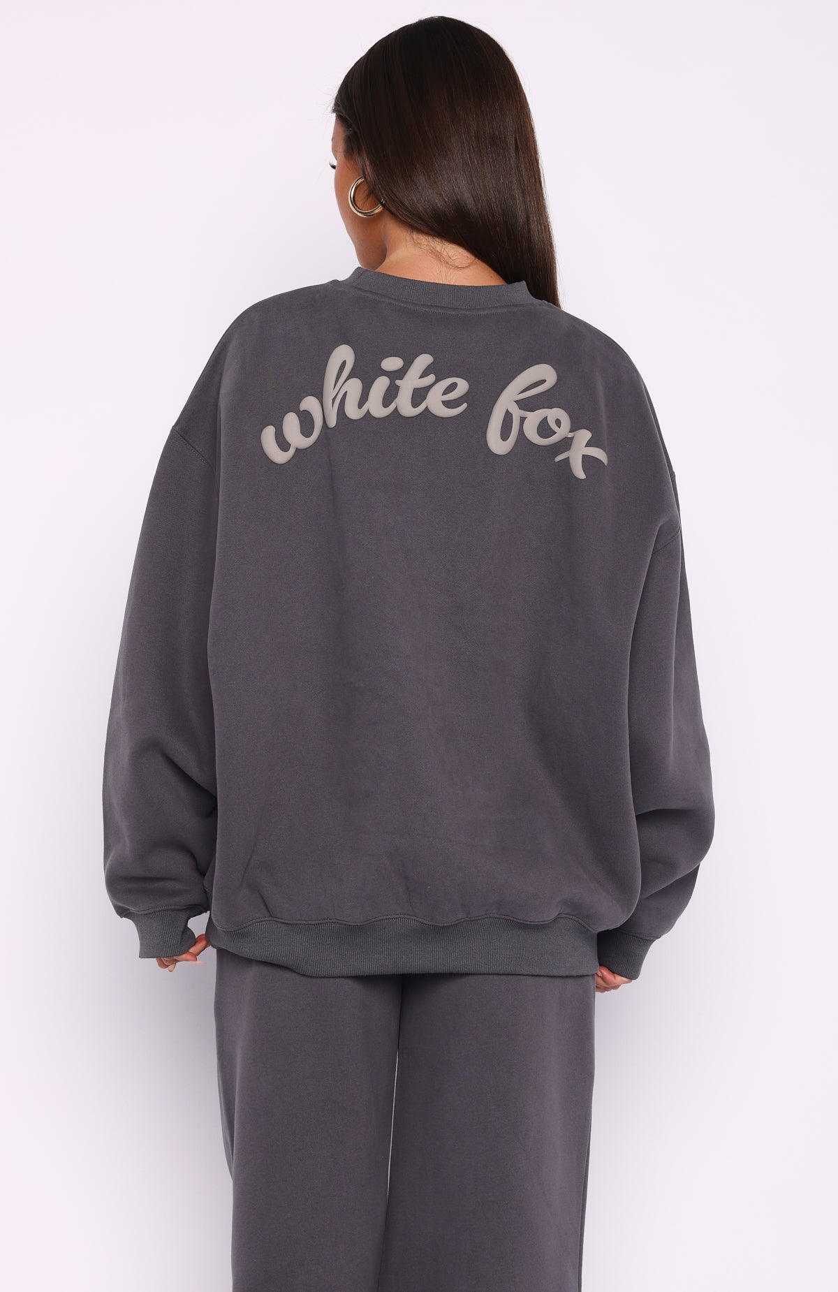 Why Won't You Oversized Drop Shoulder Sweater Volcanic - Image 5