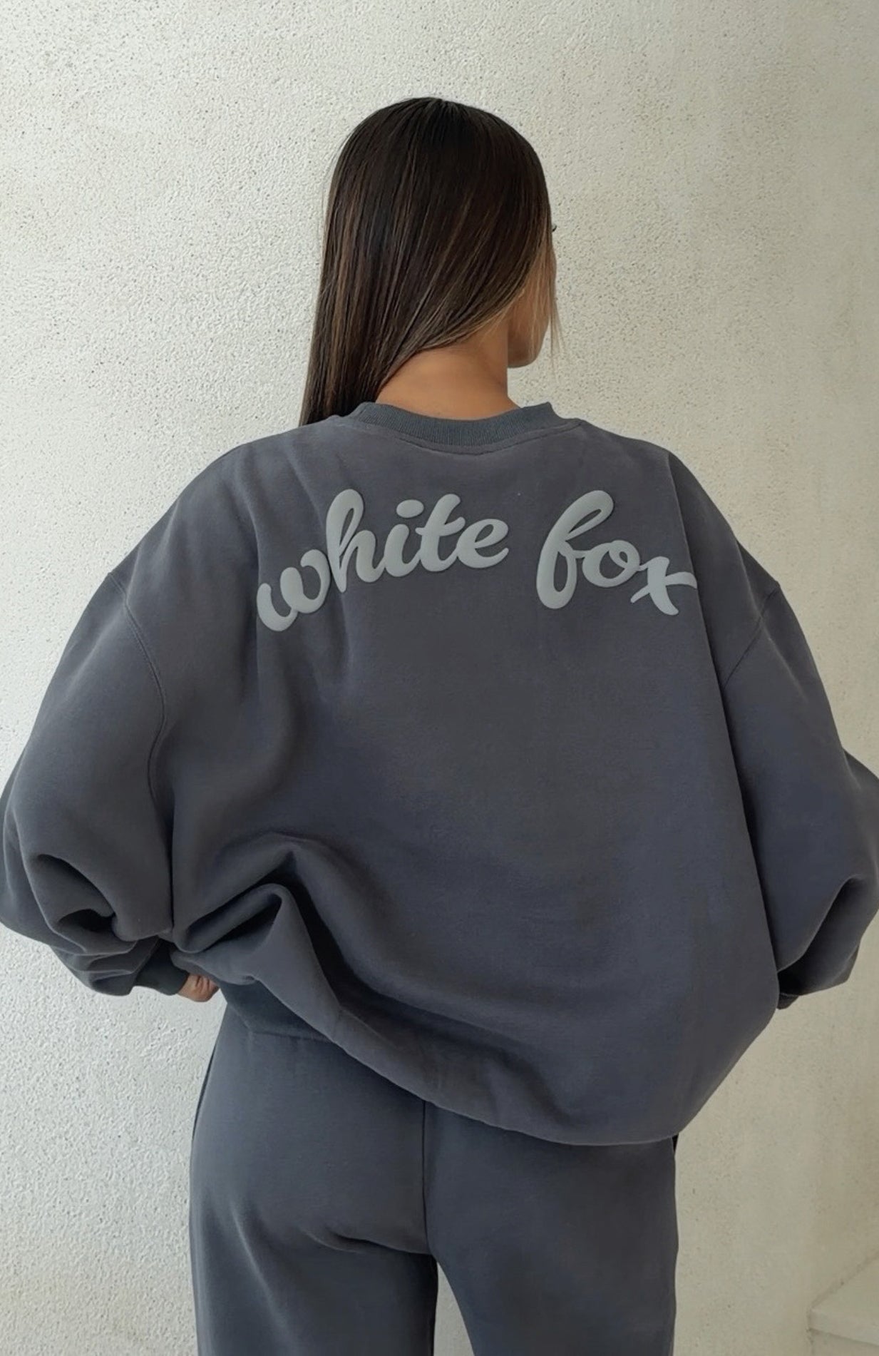 Why Won't You Oversized Drop Shoulder Sweater Volcanic - Image 2