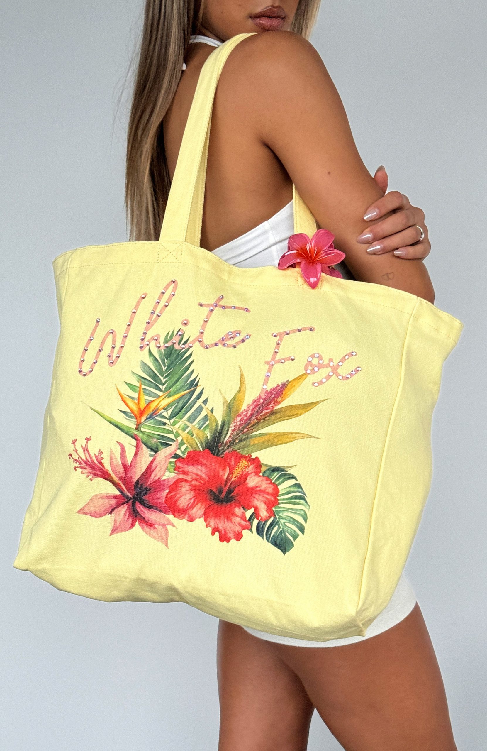 Wild Dreams Tote Bag Lemon - Image 2