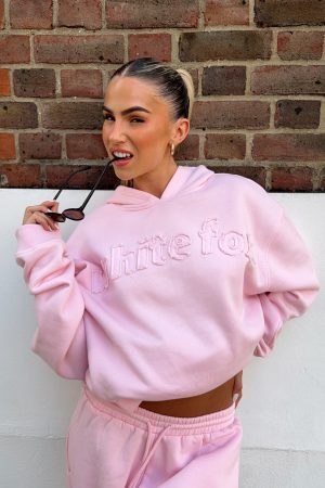 From The Archives Lexi Oversized Hoodie Pink