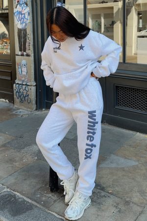 From The Archives Freya Sweatpants Grey Marle