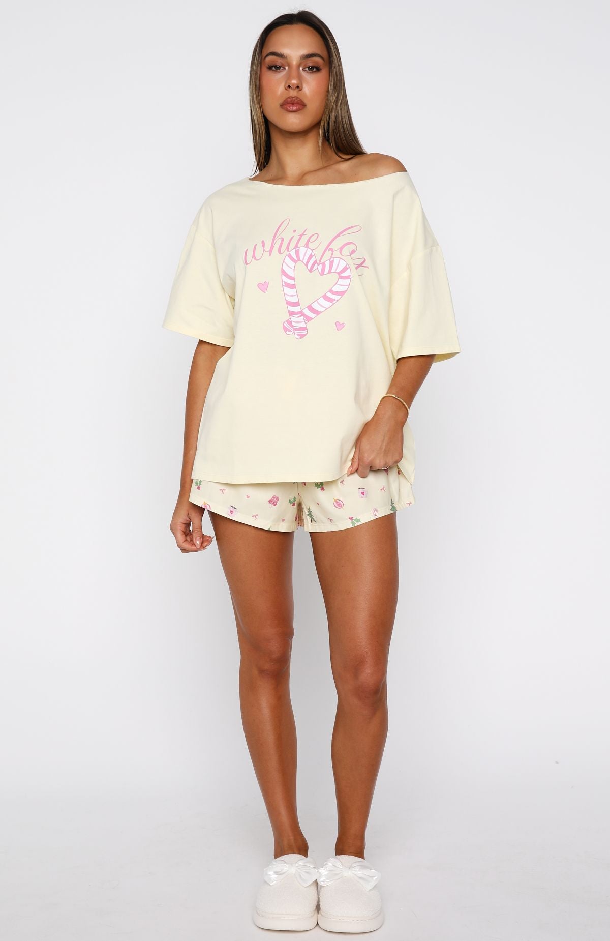 Sweetheart Pyjama Short Festive Flicker - Image 5