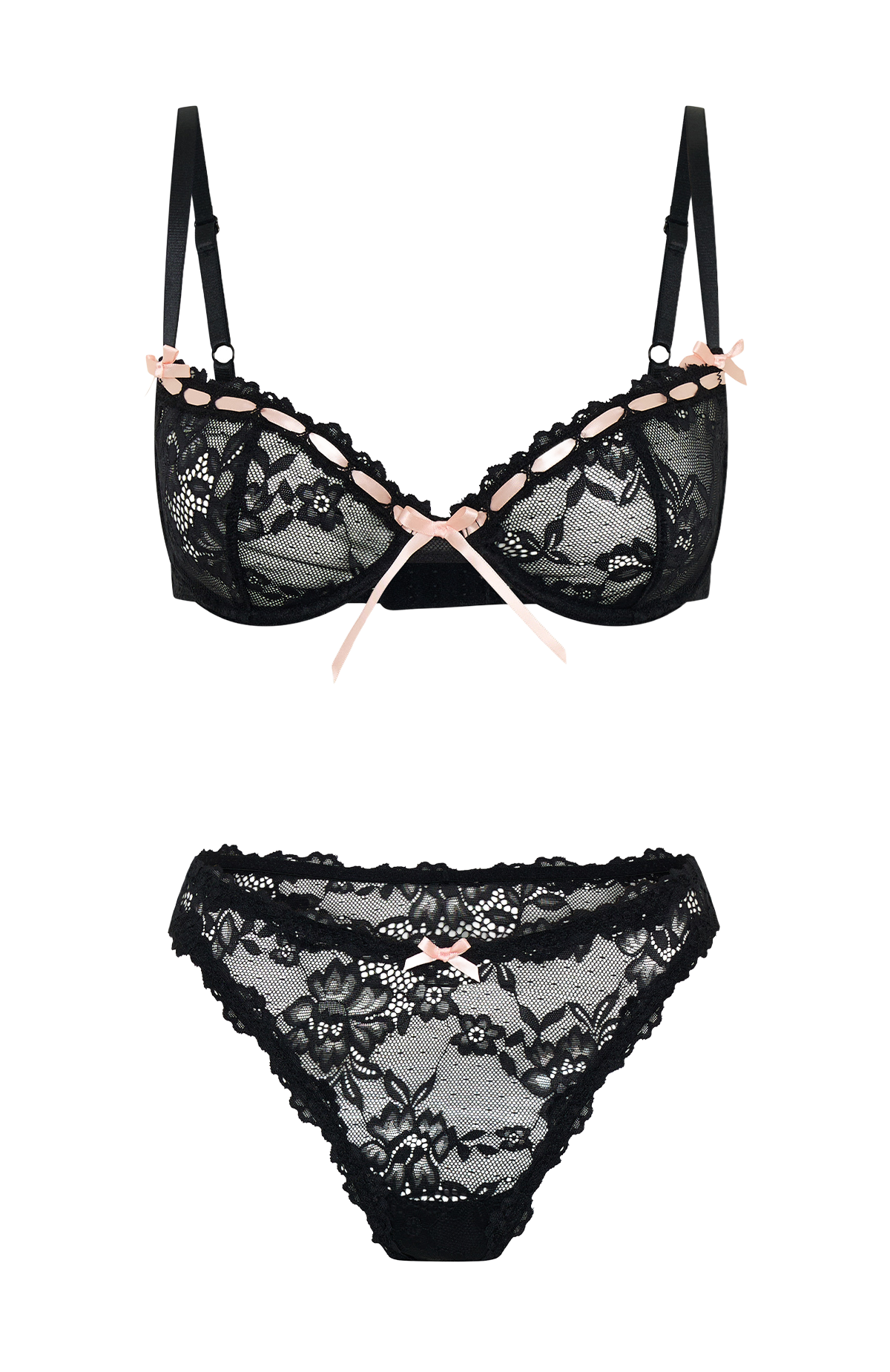 Darling Desire Lingerie Set Black - Image 5