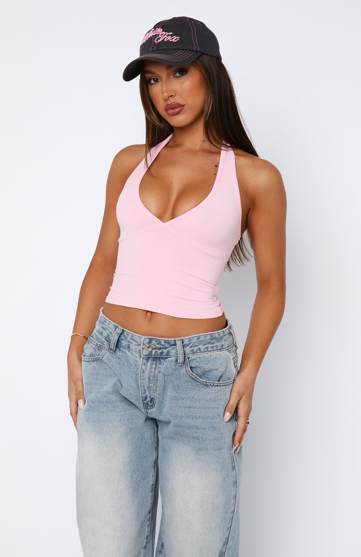 Have To Getaway Halter Top Bubblegum - Image 2