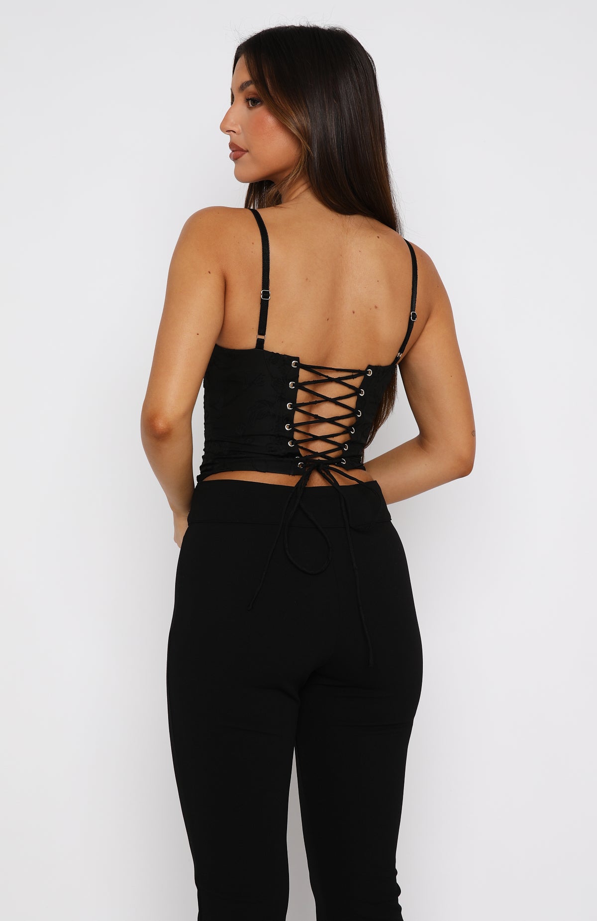 Broken Dreams Bustier Black - Image 4