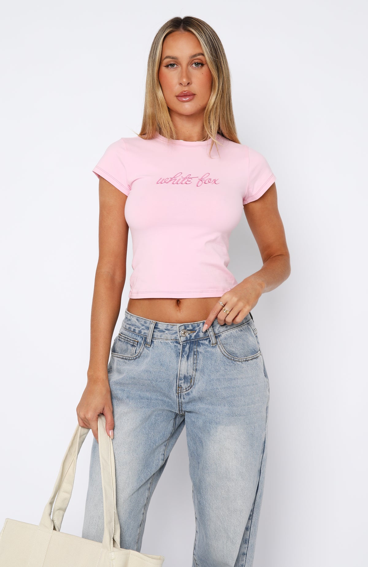 The Original Baby Tee Pink - Image 2