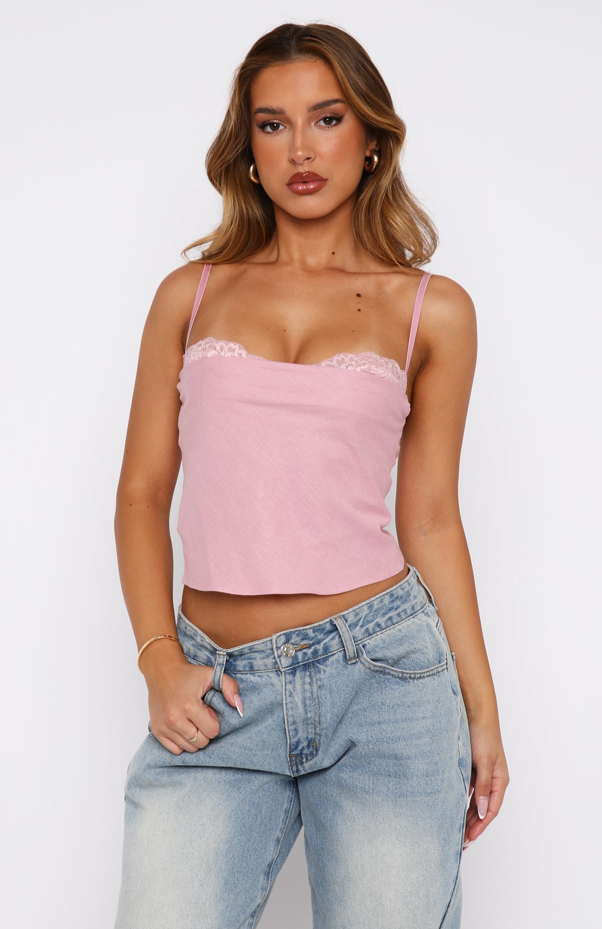 Tell Me All About It Top Pink - Image 2