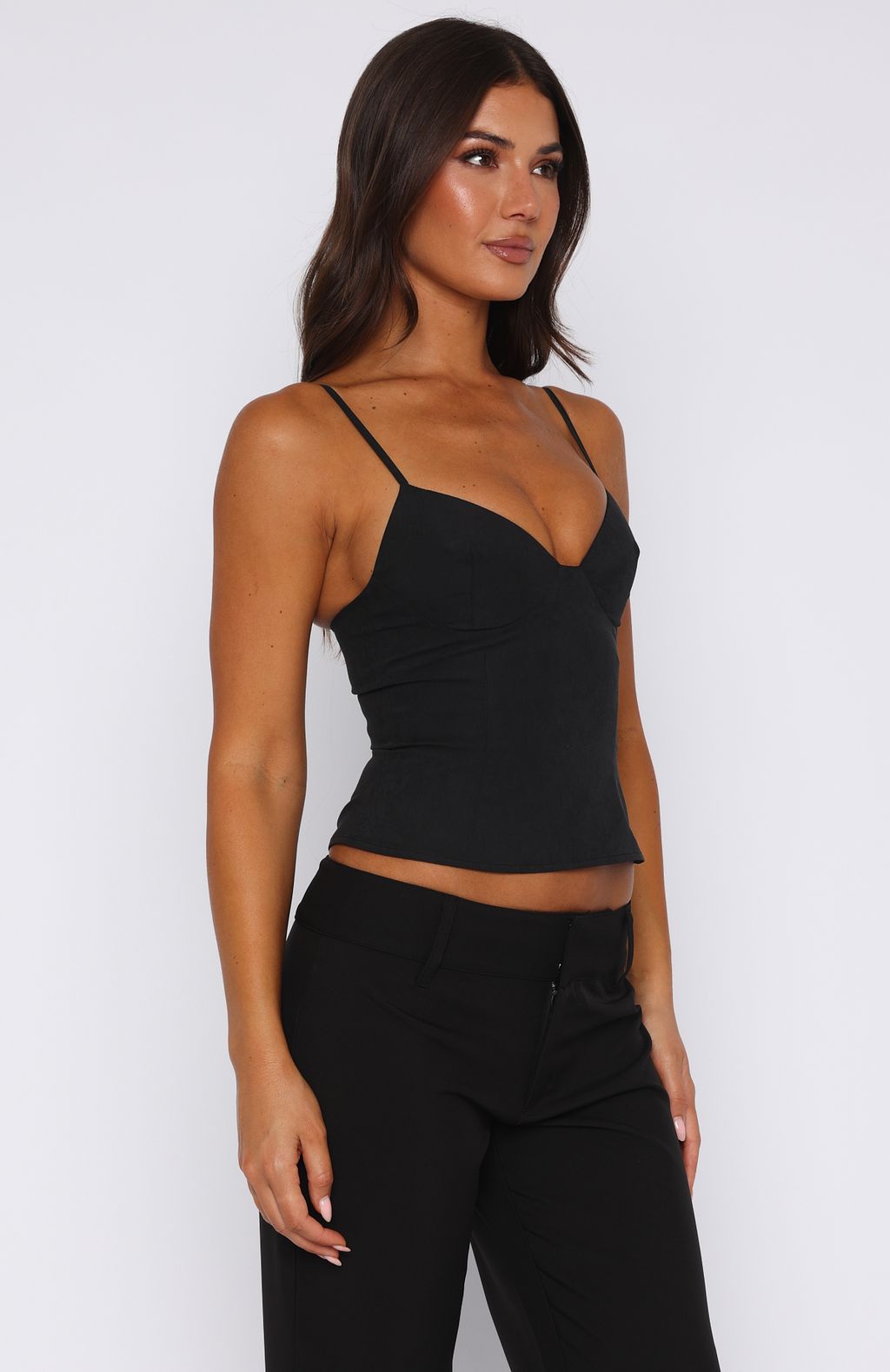 Have A Nice Day Top Black - Image 4