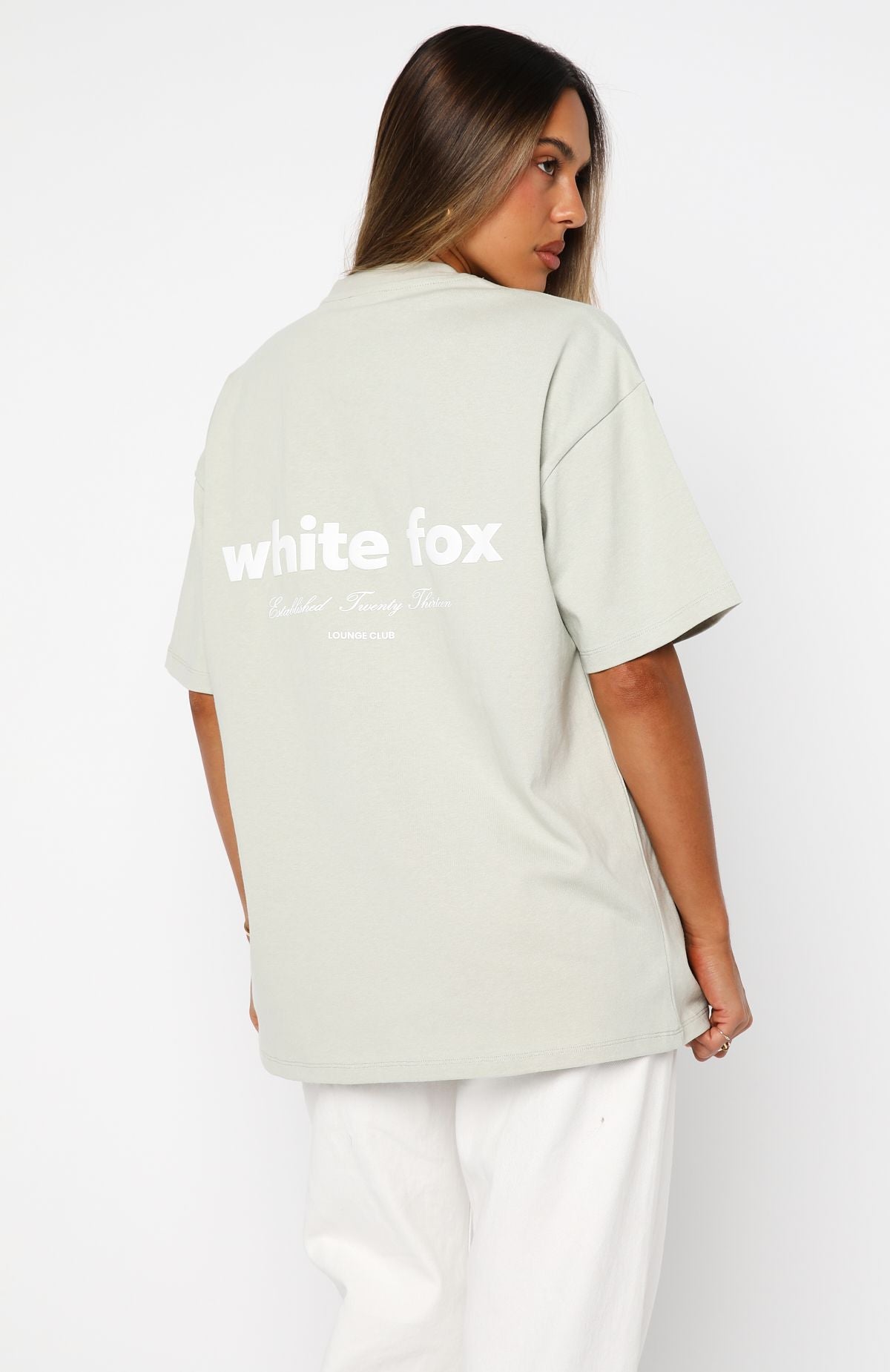 No Mercy Oversized Tee Sage - Image 5