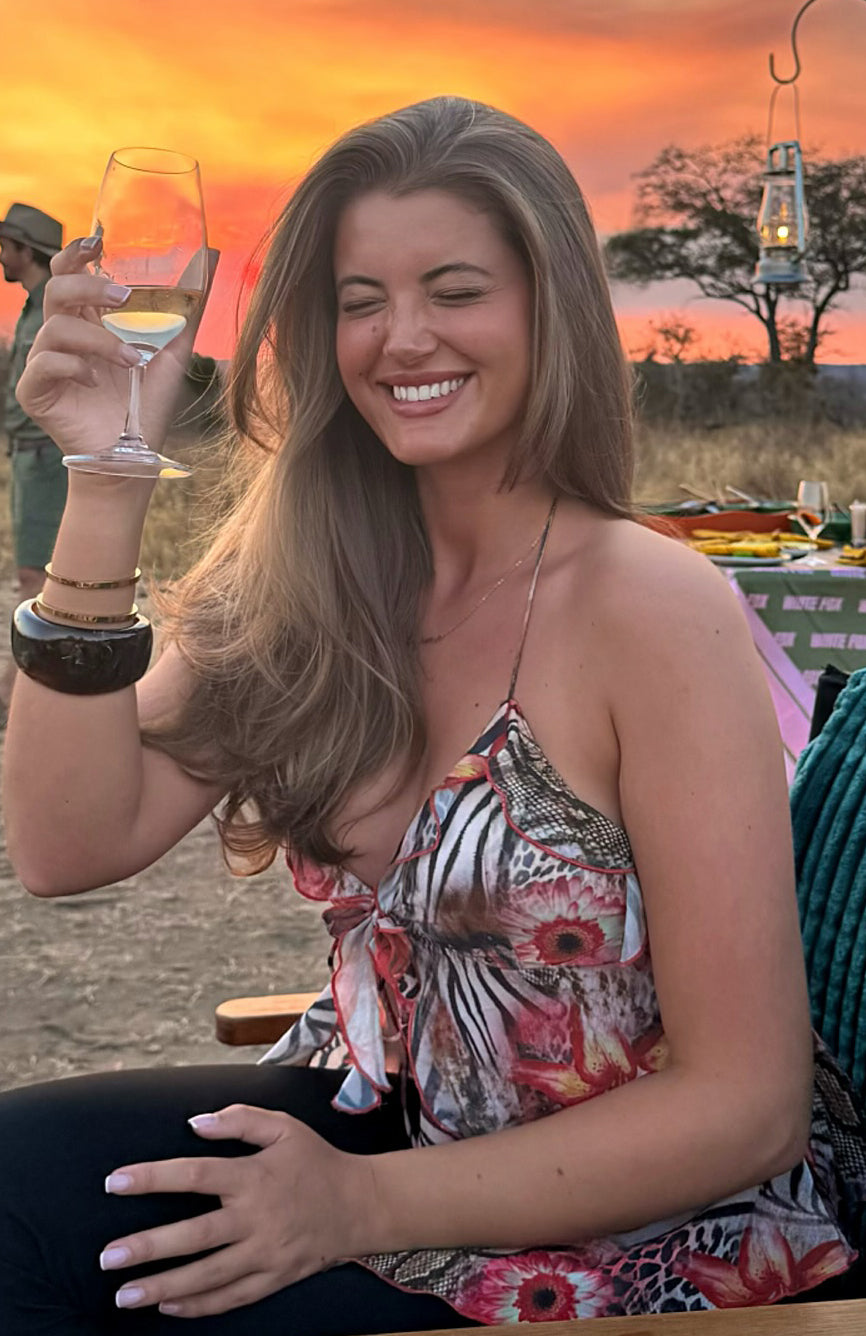 Flirty And Thriving Halter Top Savage Bloom - Image 7