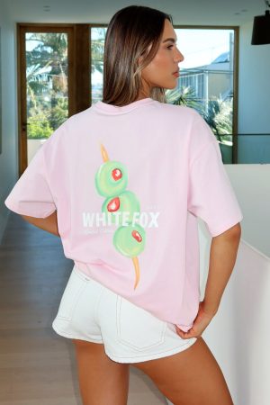 Non Negotiable Oversized Tee Pink