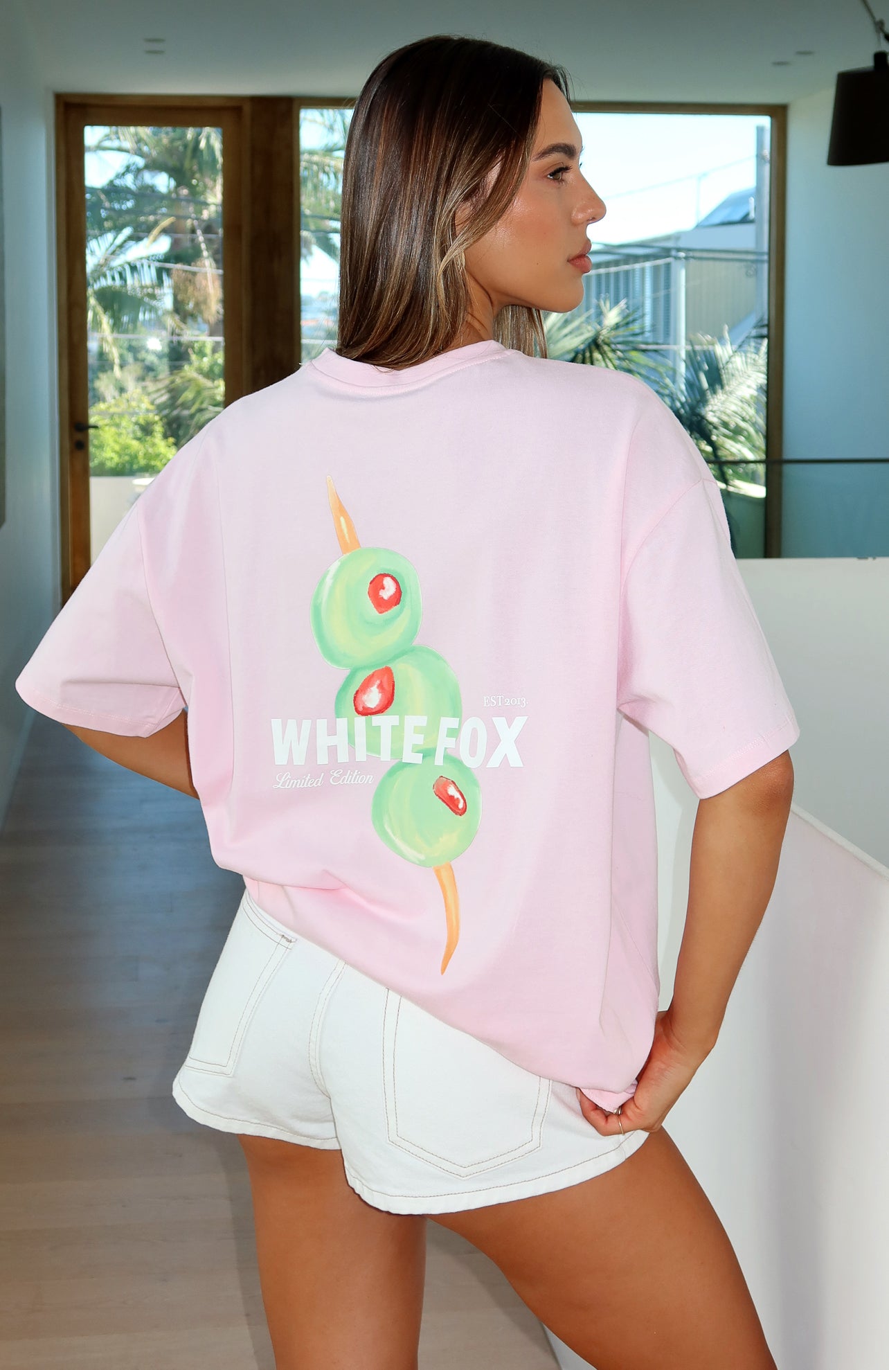 Non Negotiable Oversized Tee Pink