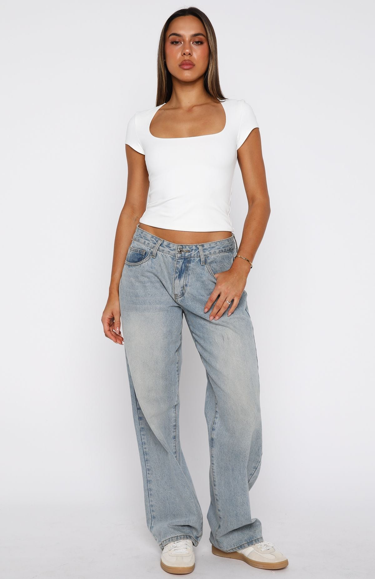 Feel The Same Way Top Off White - Image 5