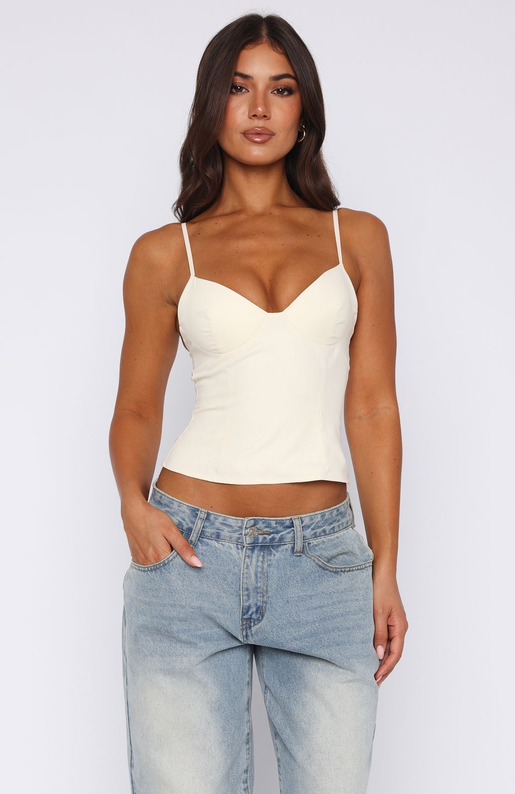 Have A Nice Day Top Off White - Image 2