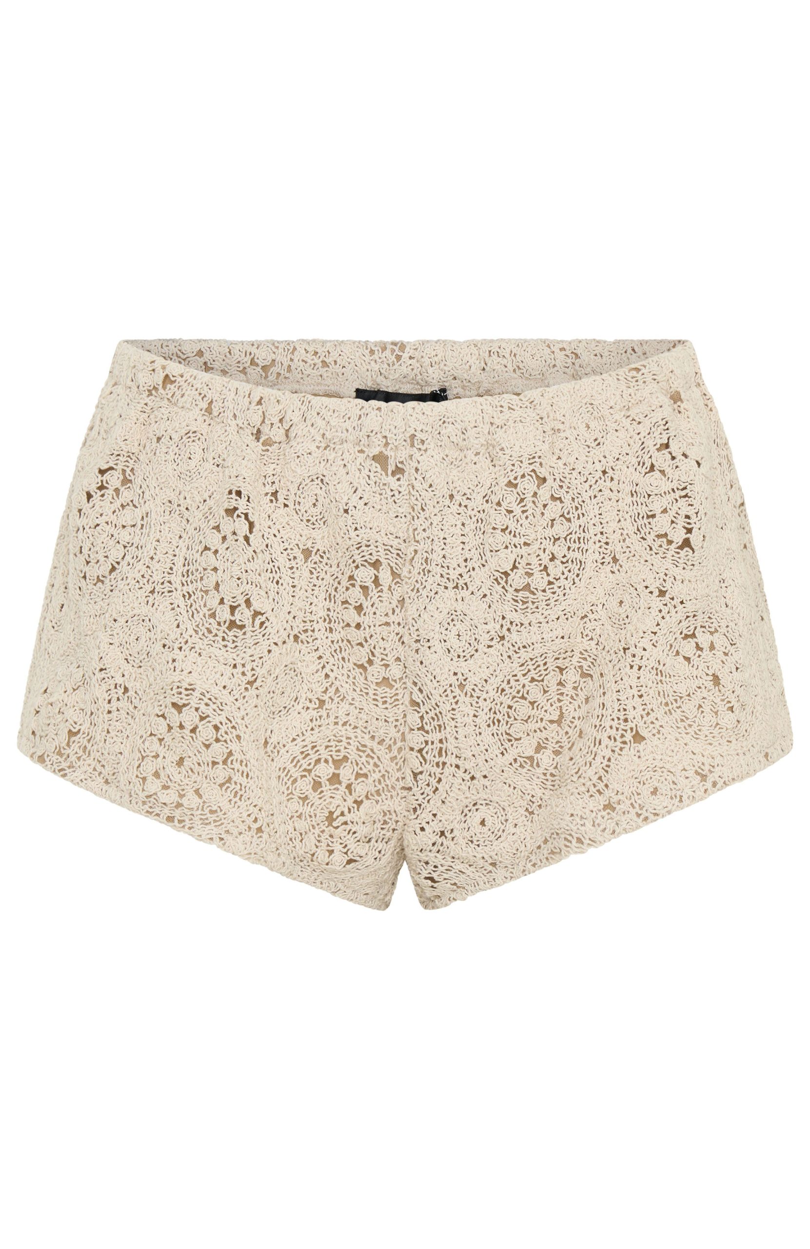 Athena Crochet Shorts Off White - Image 7