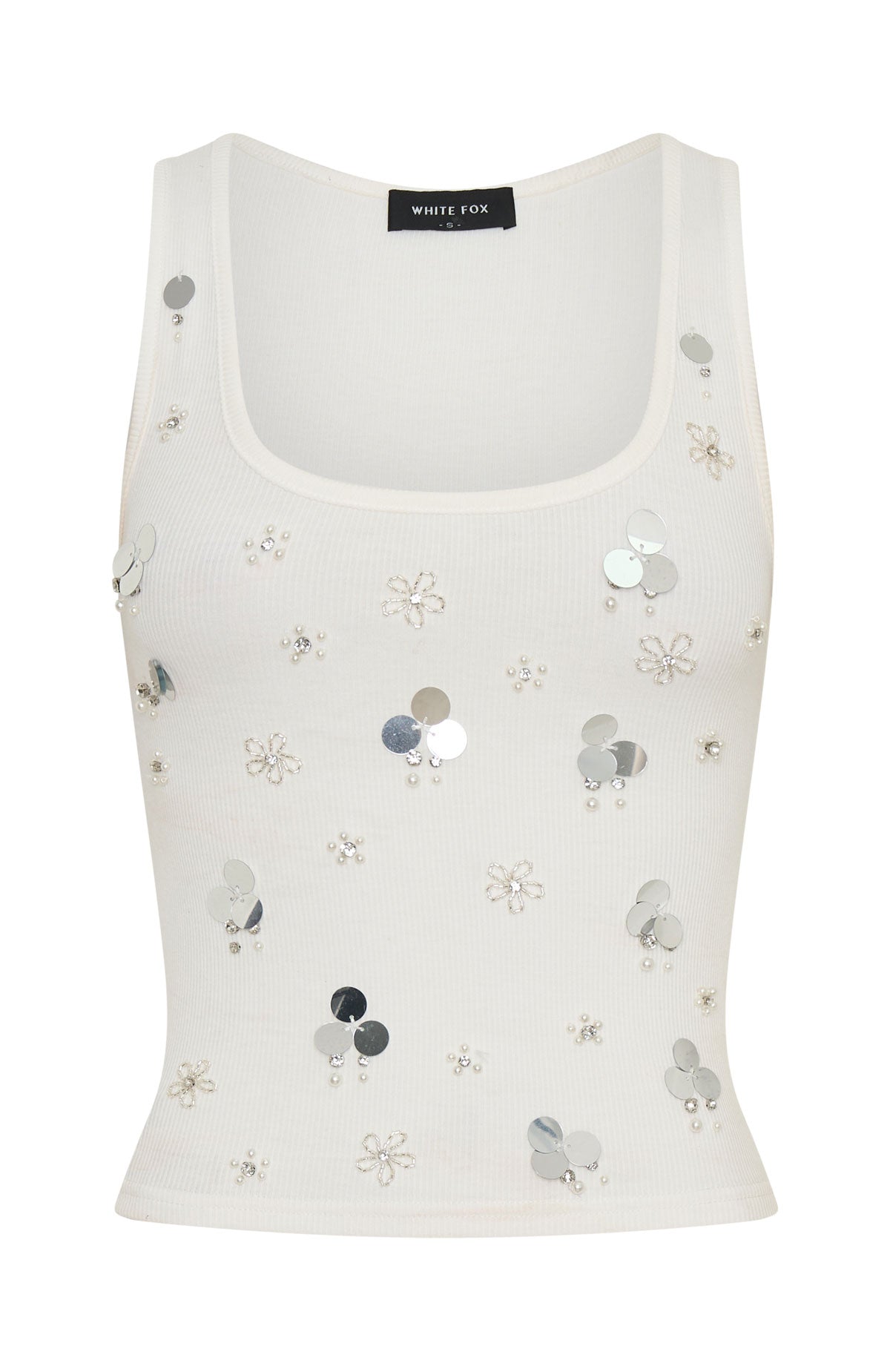 Dream State Rib Tank White - Image 7