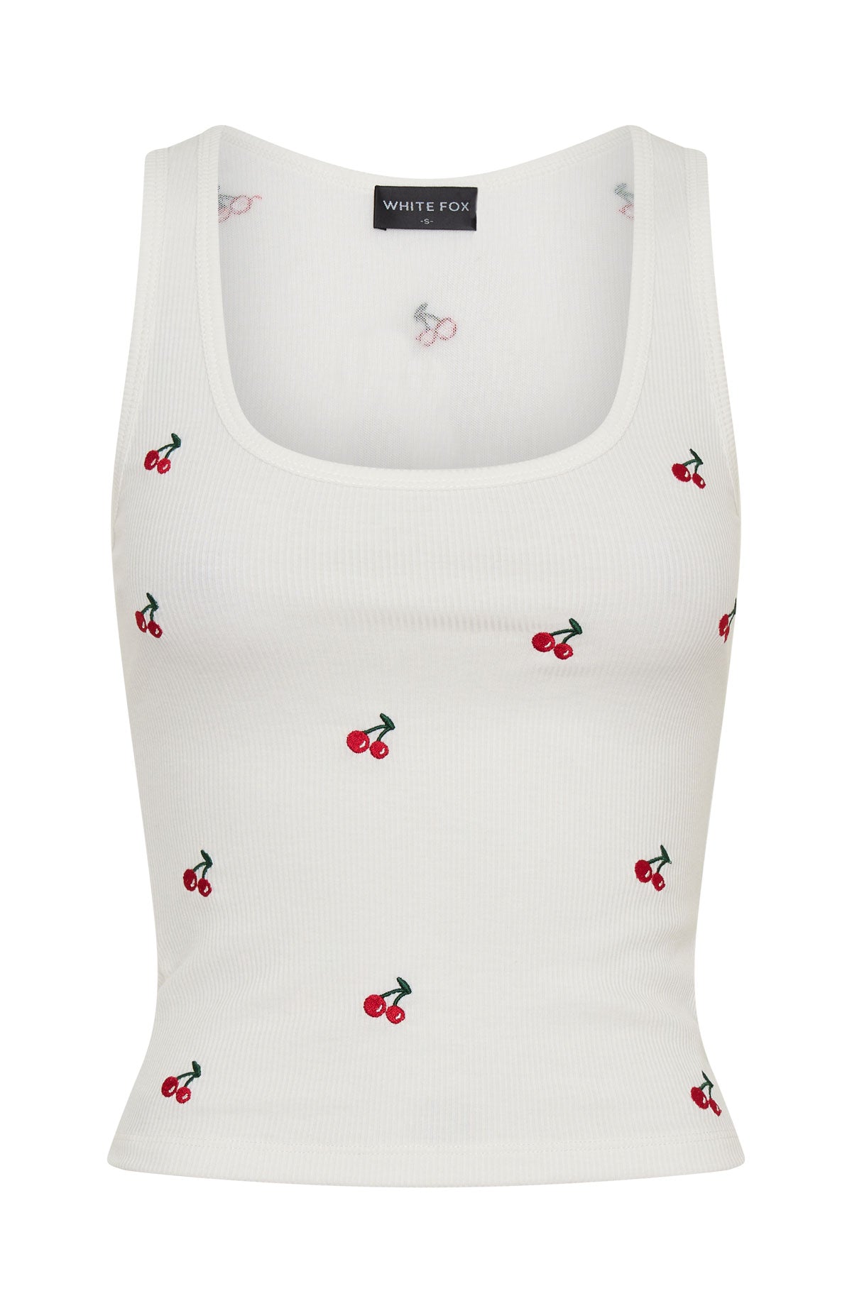 Freshly Picked Ribbed Tank White - Image 7