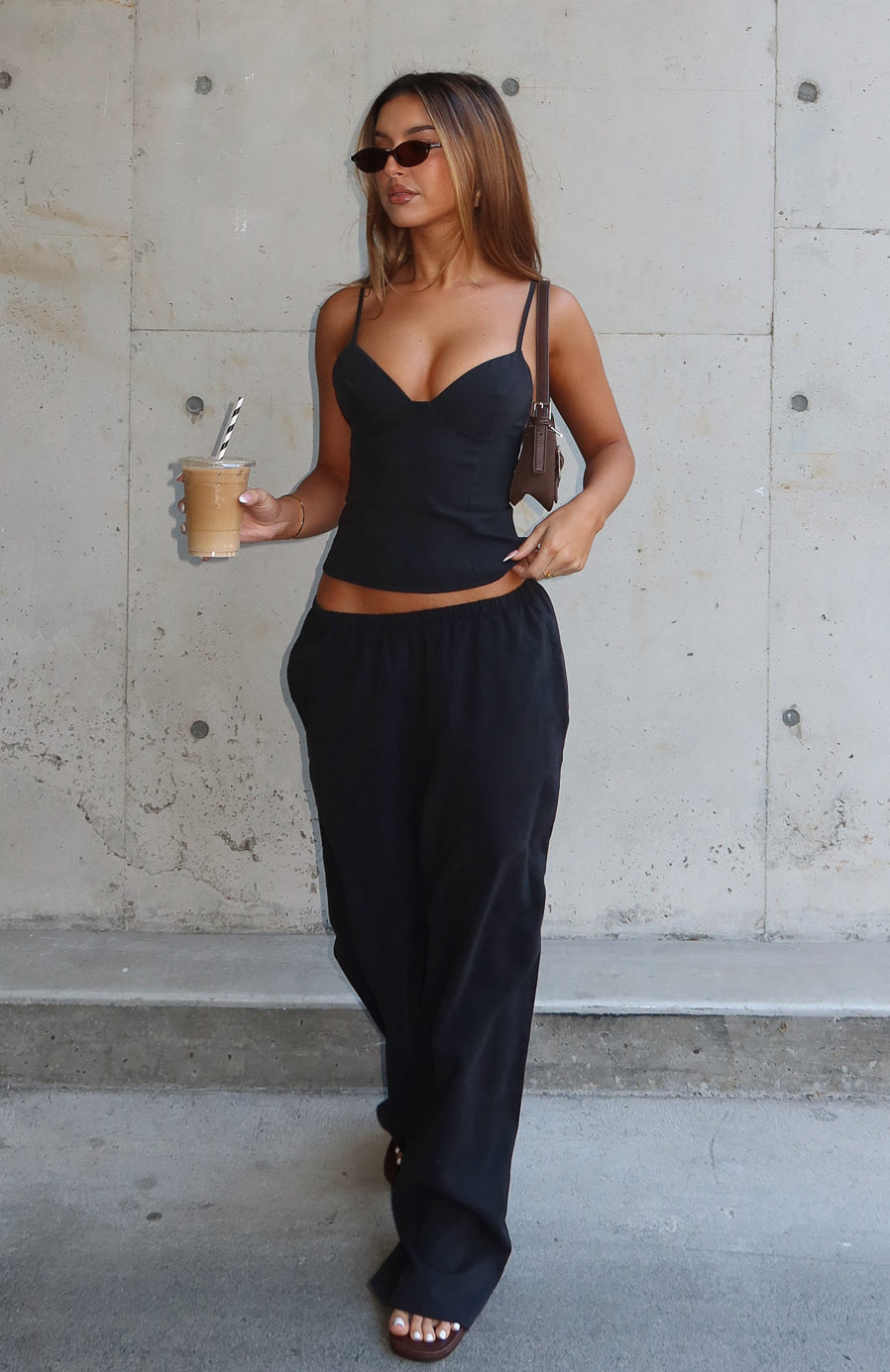 Have A Nice Day Top Black - Image 7