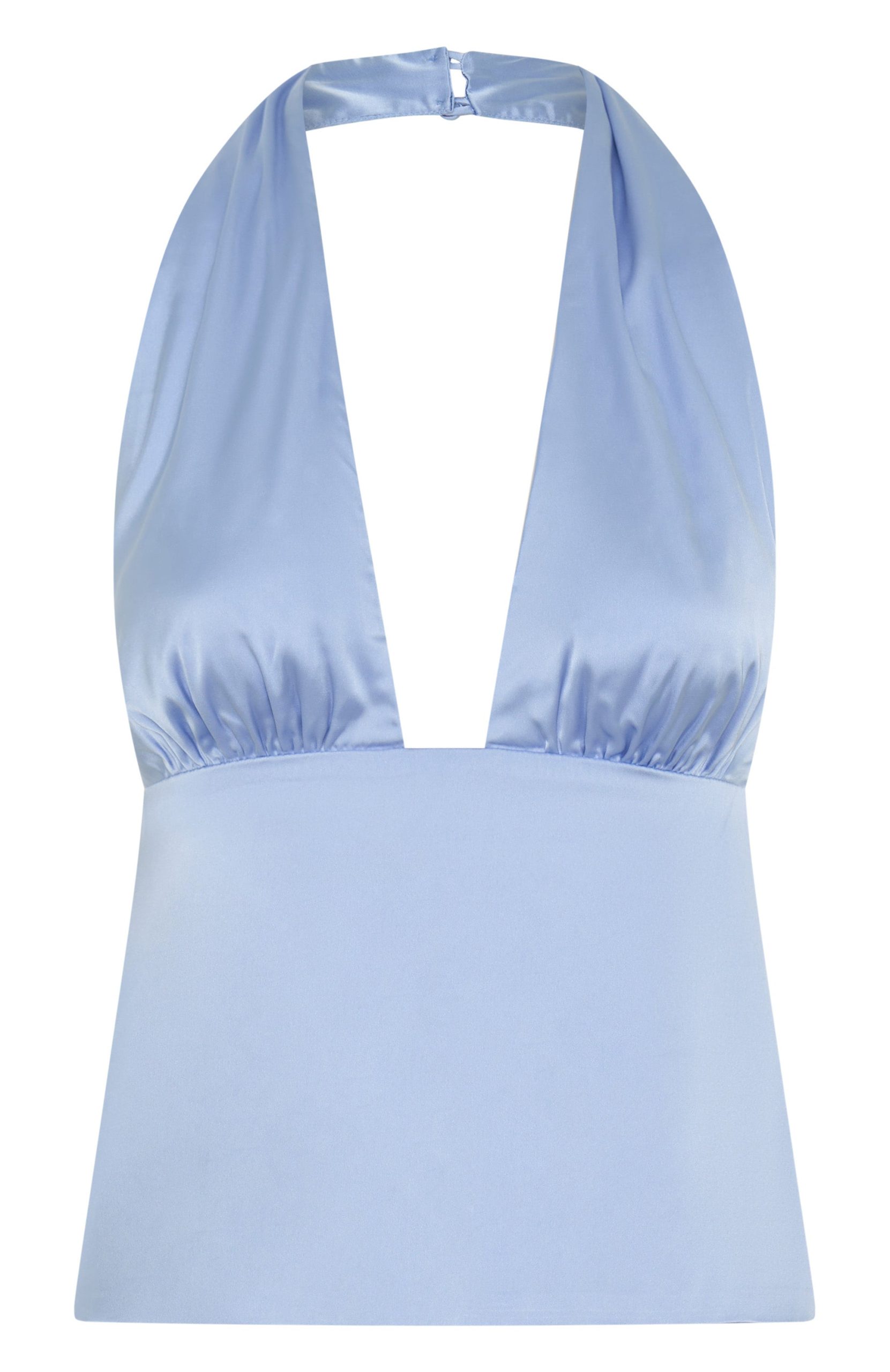 Here For Me Halter Top Blue - Image 6