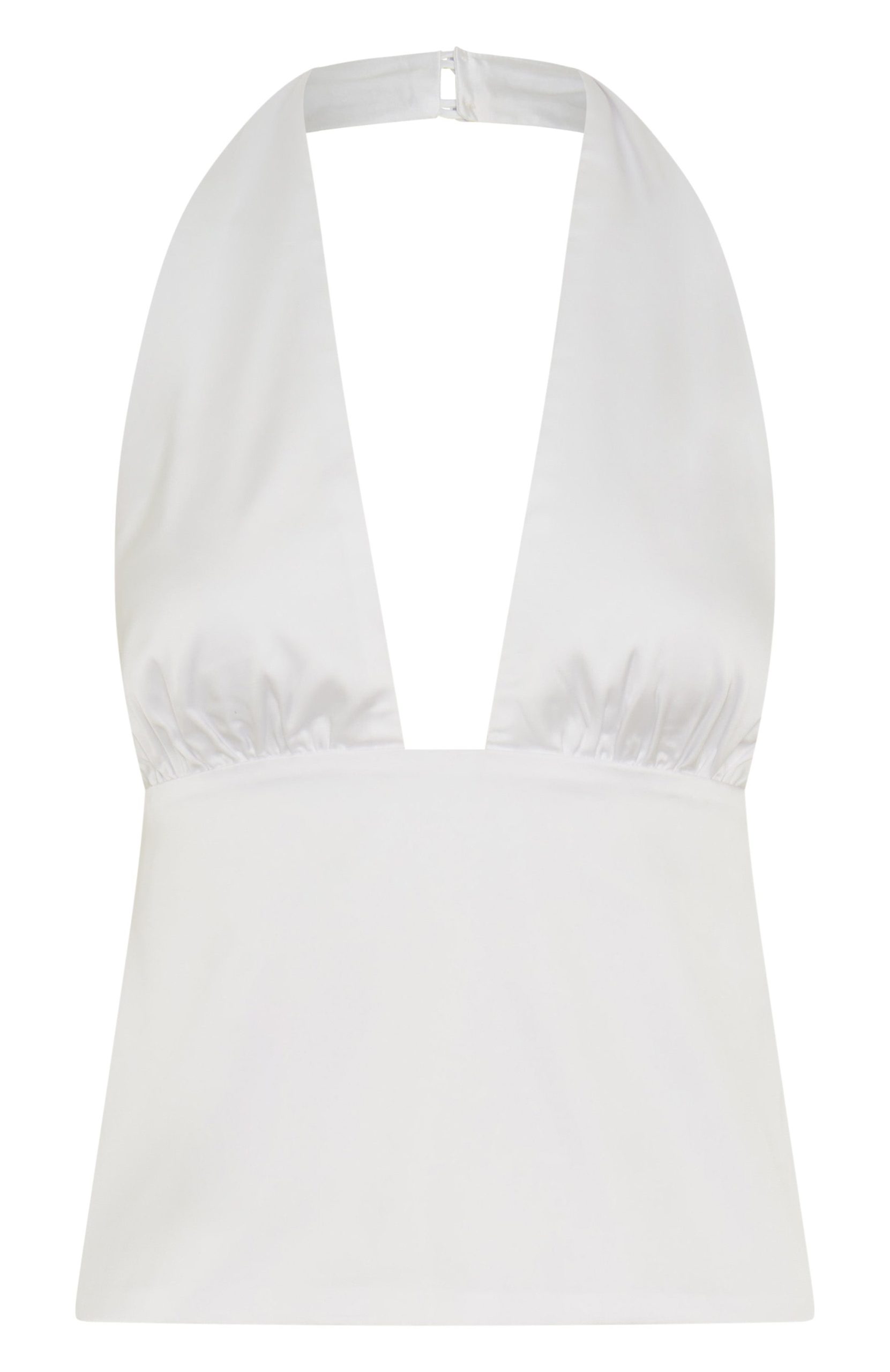 Here For Me Halter Top White - Image 6