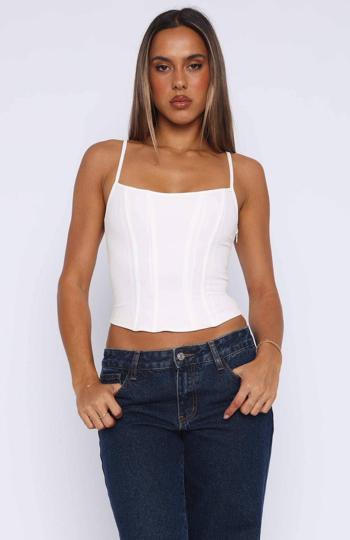 Jealousy Bustier White - Image 2