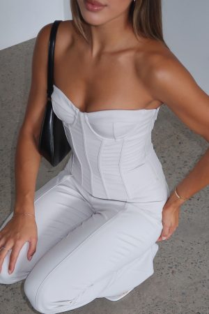 Next Chapter Strapless Bustier Bone