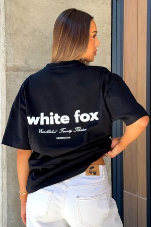 No Mercy Oversized Tee Black