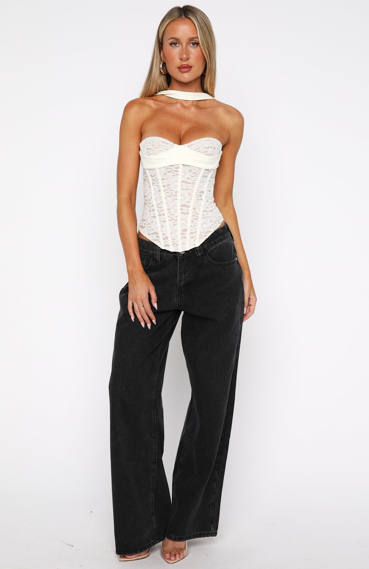 Parisian Love Story Bustier Cream - Image 5