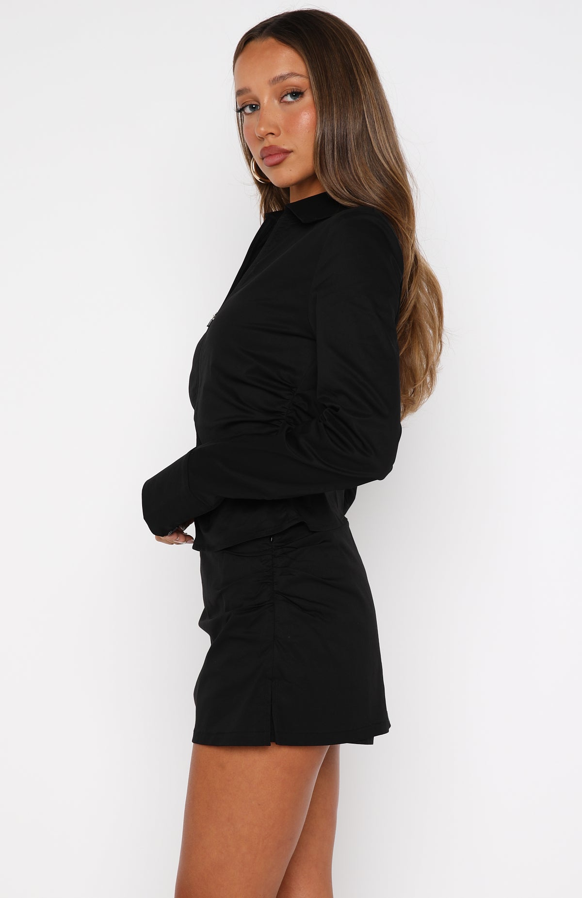 Turn On The Light Long Sleeve Shirt Black - Image 4